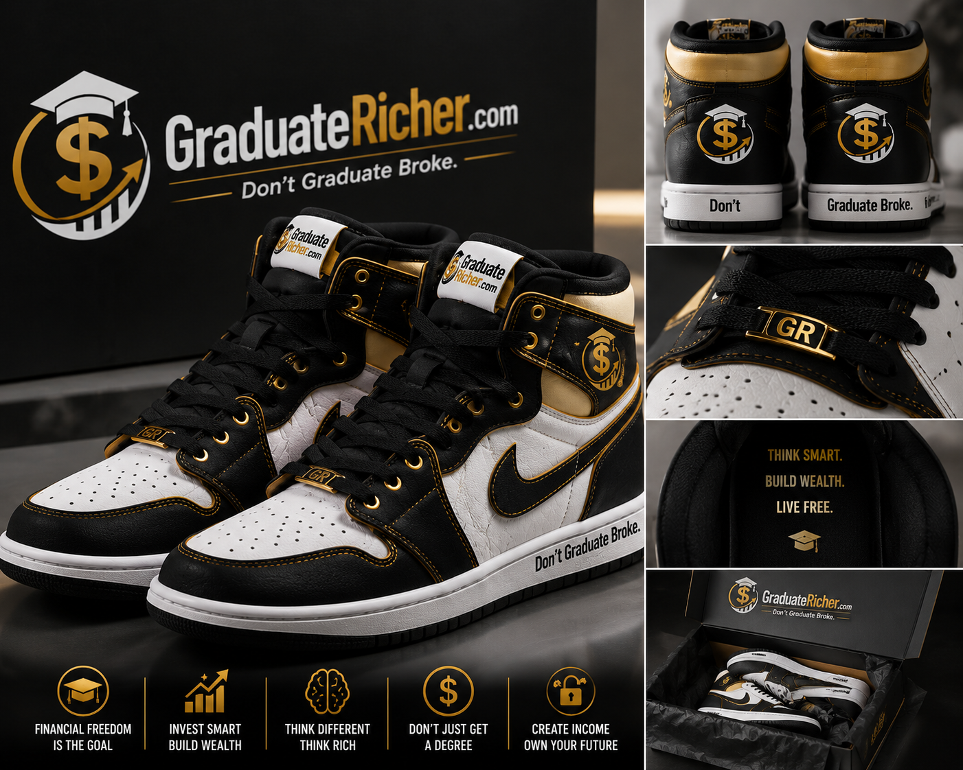 Limited Edition: New Graduate Richer Sneakers