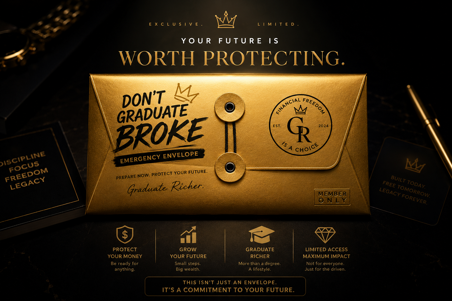 The ``Don't Graduate Broke`` Emergency Envelope